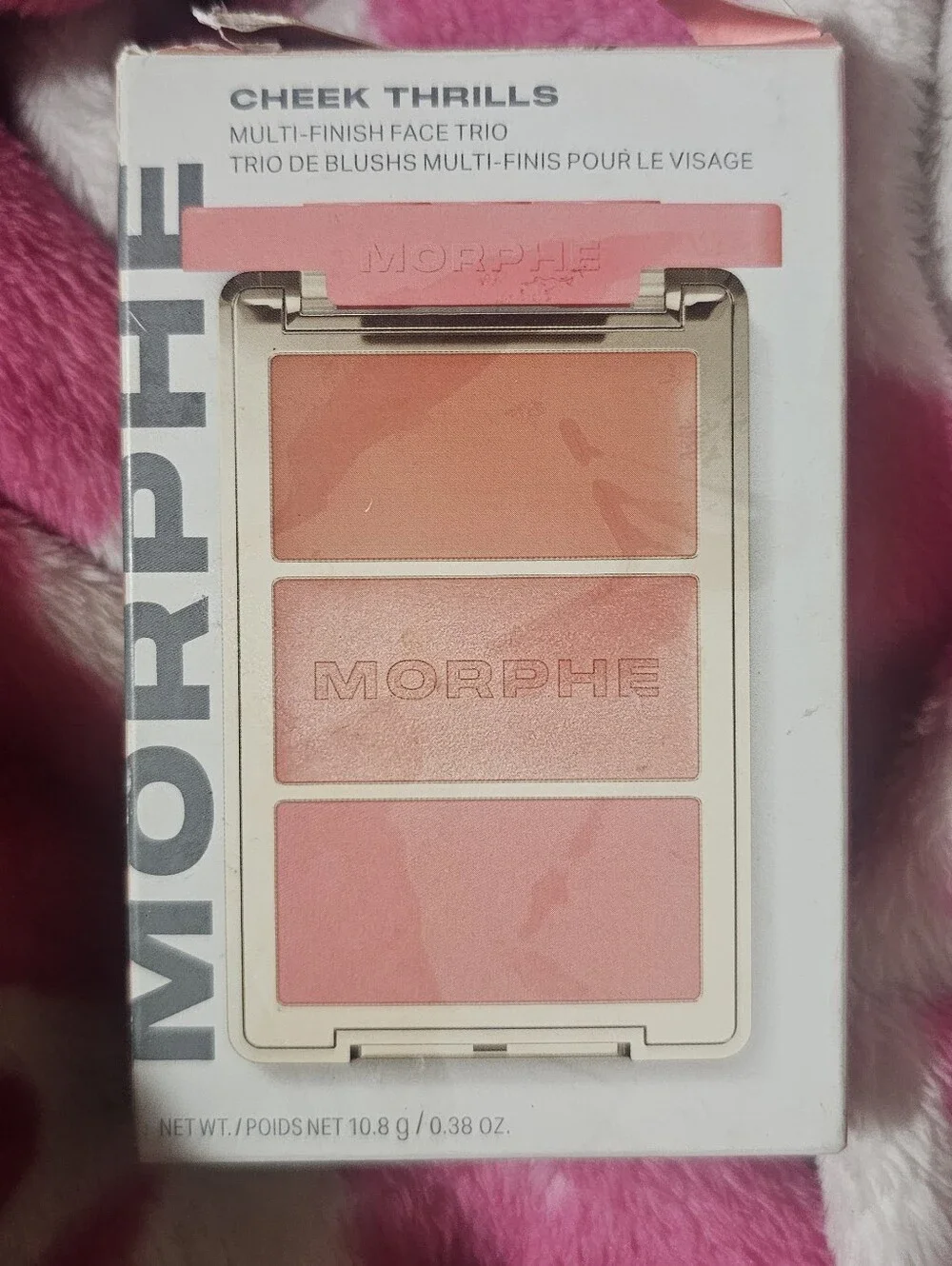 NIB MORPHE CHEEK THRILLS In  Beach Bonfire